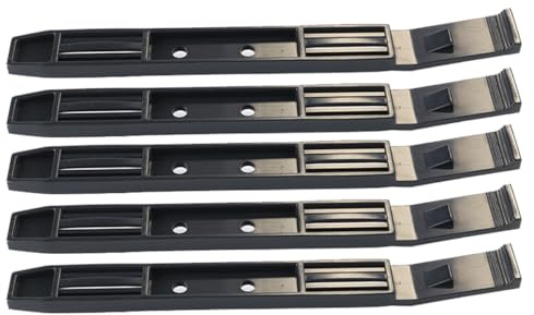 Alnicov Lot de 10 Rails Coulissants en Plastique pour Disque Dur De 3,5 À 5,25 Pouces