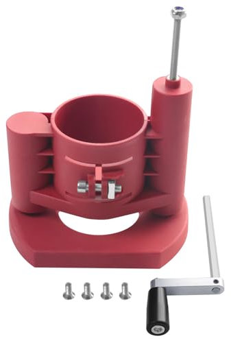 Base de elevación de enrutador con sujeción para mesa de enrutador, base de elevación, elevador de aleación para mesa de enrutador, mesa de enrutador ajustable en altura