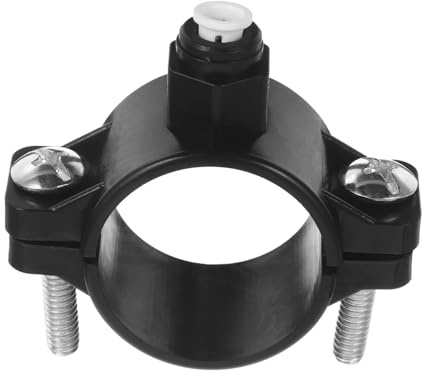 HONITANO Pince de Vidange pour Purificateur Eau Collier de Serrage Robuste pour Système Inverse Accessoire Pratique pour Drainage et Installation de Filtre