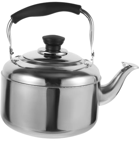 POPETPOP Bouilloire à Eau Sifflante En Acier Inoxydable 2l, Chauffe-eau Résistant Haute Température, Bouilloire à Thé Domestique Pour Cuisinière, Usage Maison