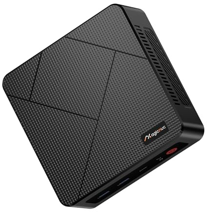 MAGICNUC AS1 Mini Desktop Computer with Ryzen 5 3550H, 16GB DDR4, 512GB M.2 2280 SSD, Wi-Fi 5, BT 5.0, Triple Display 4K 60Hz Dual LAN Mini PC