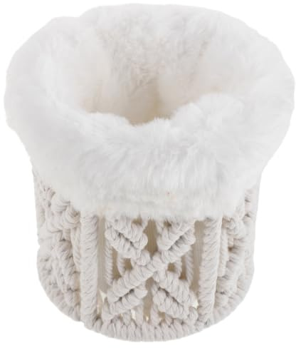 UKCOCO Boîte À Lunettes De Chevet Bohème Porte-Lunettes Pour Femmes Organisateur De Et Bijoux Support Décoratif En Corde Tressée Pour Chambre Bureau Et Table De Nuit