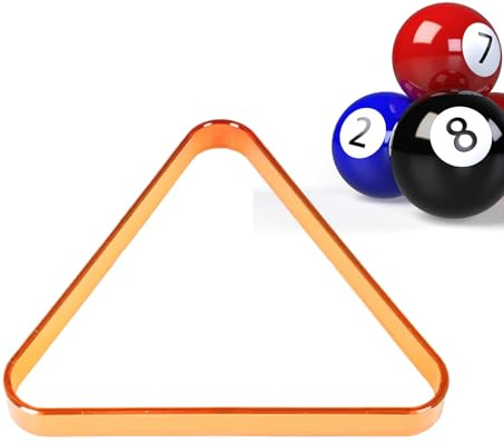 Pool Triangle - Positioning Billiard Accessories - Pool Table Ball Triangle Holder,for Hobbyist Player Home Club Hall Game Room Bar Teaching Training Match Daily