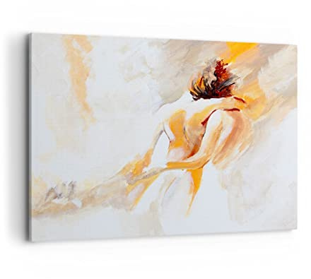 Stampe da Parete Moderne 100x70 cm Quadro su Tela Persone Arte - 3168