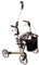 SoNa24 Schirmhater TR (MPB) für Rollator Topro, Gemino, 22+25 mm Rahmenrohr | 2 Gelenke auch für Rollstuhl