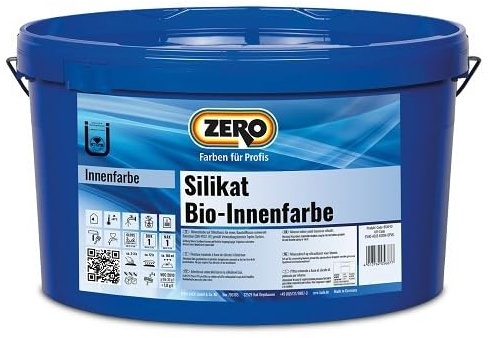 ZERO Silikat Bio-Innenfarbe 2,5 Liter weiß