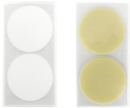WUYJI Tape & Supplies, 30 paia di cerotti bianchi per capezzoli da uomo + 20 paia di cerotti color carne Protezioni invisibili per capezzoli per corsa ciclismo fitness sport e uso quotidiano