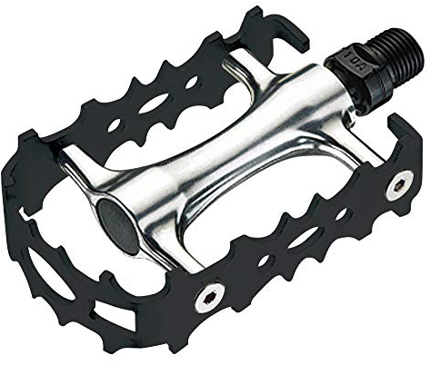 VP Components VP195E - Pedales de aleación de 9/16 ATB/Trekking en Color Negro