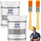 HONGECB Colle Etanche transparente, Agent D'Étanchéité Étanche, Agent Anti-fuite étanche, Waterproof Anti-leakage Agent, Etancheite Liquide Transparente, pour Carrelage, Murs, Toiture, 600g