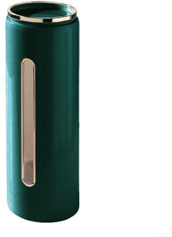 Distributore di tazze d'acqua, supporto da parete in plastica, per casa, ufficio, bicchieri di carta (verde)