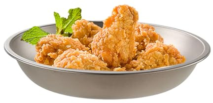 Ciotola di alluminio - stoviglie pieghevoli da 6,75 pollici per campeggio, pulizia facile con resistenza al calore, attrezzatura da cottura per uso di sopravvivenza, argento opaco, busta da viaggio, c