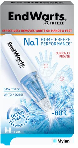 Endwarts Freeze Verruga y Verucca Quitaesmalte, 3ml