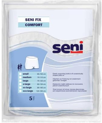 SENI Fix Comfort Fixierhosen XXXXL 5 St