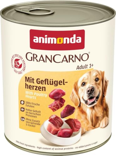 Comida húmeda para Perros ANIMONDA PETFOOD Animanda Perro 800G Gracrno Heart Avicultura / 6