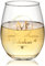 Joymaking Copa de vino con nombre letra - M, copa de vino con grabado, copa de vino personalizada, Aperol Spritz copas, vasos de aperitivo, regalos personalizados mujeres hombres novia novio hermana