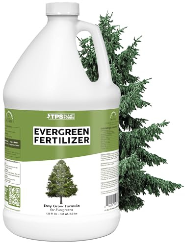 Evergreen Tree Fertilizer – Liquid Plant Food for Greener Needles, 1 Gallon