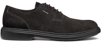 Geox U Ottavio DShoes para Hombre, marrón Oscuro, 43 EU