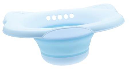 SKISUNO Hopfällbar Bidé Postpartum Plastbalja Sittbad Bekvämt Toalettställ Bärbar Bidé För Kvinnor Sittbad Hopfällbar Toalettfat Pp Gravid Kvinna Badkar Portabla
