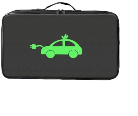 MeevrgR Car Charging Cable Storage Bag | Carry Bag for Electric Vehicle Charger | Convenient Organizer for EV Charging Cables(Rectangular)