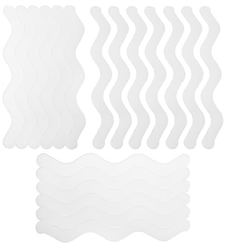 Ymapinc 36-Pack Bathtub Non Slip Stickers, White Shower Grip Stickers for Shower Floor, Bath Tub, Bathroom Floors, Stairs, Footrests, Ladders, Boats