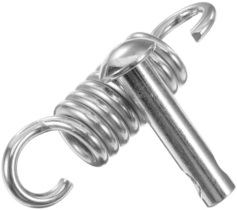 JTKSSCS Molle per amache sospese 16mm 70mm Perno 6 5mm 34mm 130mm Kit di Estensione del Gancio Dell'Oscillazione della Molla for la Sospensione Portico delle Uova Sedia
