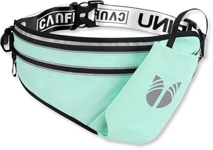 OLYSPM Ceinture Running,Ceinture Course a Pied,Ceinture de Course Imperméable avec Sac pour Bouteille d'eau,Sac Running Réglable pour Course à Pied,Marche,Cyclisme,Alpinisme,Fitness