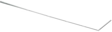 QAZQA Sistema di illuminazione a binario moderno bianco monofase 300 cm - Iconic