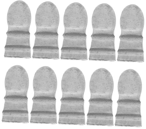 MAGICLULU 10pcs Steel Handle Wedge for Hammer Handle Reinforced Wedge Installation Heavy Duty Metal for Roofing and Woodworking Projects