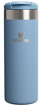 Stanley 1913 Aerolight Transit Travel Mug 0.47L - Keeps 6 Hours Hot - 8 Hours Cold - Dishwasher Safe - Leakproof - Car Cup Holder Compatible - Insulated Coffee Cup - Indigo