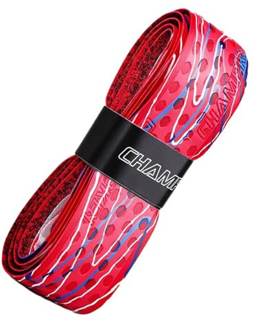Badminton Tennisracket Overgrip - 1m rackethandtag svettabsorberande bälte - PU anti-sladd svettbandstejp för, fiskespö, badminton, bågskytte, trumpinnar, squash, rodd, racketboll