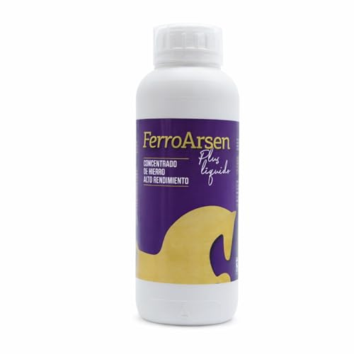 LABORATORIOS PINO Ferroarsen Plus Líquido Suplemento Nutricional de Hierro para Caballos- Apoyo en Entrenamiento, Competición y Convalecencia - 1 Litro