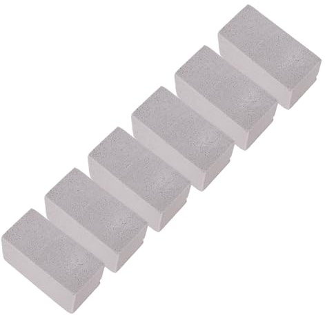 YWBL-WH Blocchi di Pomice in PVC per Piscina, Confezione da 6, Smacchiatore per Acqua Dura, per Piastrelle, Vasca da Bagno e WC, Facile Pulizia a Umido per Utenti di Bagni Termali in Piscina (Grande