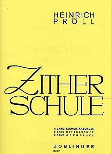 Zitherschule 1. Zither
