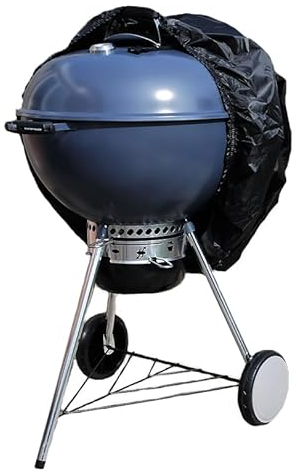 Speedwellstar Housse BBQ Ronde Imperméable Lourde Protection Kettle Grill avec Ourlet Élastique Bâche Barbecue Extérieur