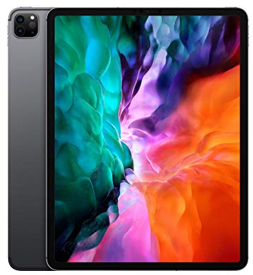 2020 Apple iPad Pro (12,9-pouces, Wi-Fi + Cellulaire, 256 Go) Gris Sidéral (Reconditionné)