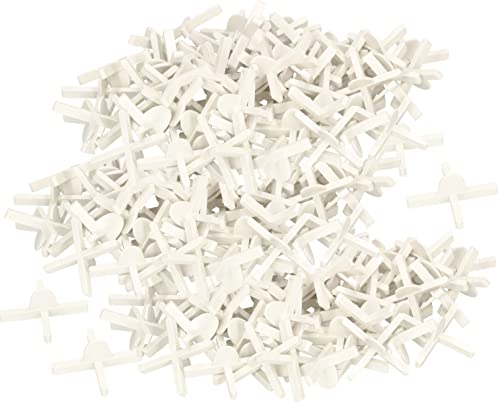 KOTARBAU® Crucetas para juntas 2 mm, 700 UNIDADES, Distanciadores de plástico, Espaciadores de baldosas para lechadas, Cruces para colocar azulejos, Clips