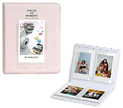 Fotoalbum för Fujifilm Instax Mini 99 12 11 9 8 7 Plus Evo LiPlay Instant Camera Films Tillbehör, Polaroid Snap SnapTouch PIC-300 Z2300 Kodak Smile Printomatic Instant Print 2 x 3 bilder
