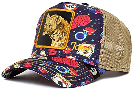 Goorin Bros. Trucker Cap Poker Face Casino Serie Black Mehrfarbig, Size:OneSize