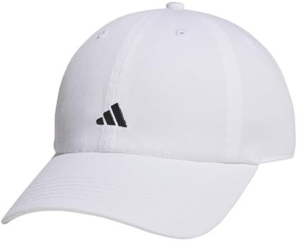 Adidas Womens Saturday Baseball Cap – Adjustable Cotton Hat, Athletic Relaxed Fit