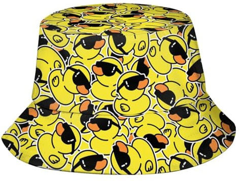 Cappello da pescatore con motivo divertente, unisex, estivo, ripiegabile, da spiaggia, viaggi, pescatore, per donne e uomini