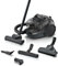 Bosch Staubsauger beutellos Serie 4 BGD21BA3T, Hygiene-Filter, 10 Jahre Motorgarantie, für Parkett, Teppich, Fliesen, Hartbodendüse, Turbodüse, hohe Saugkraft, kompakt, 750 W, schwarz