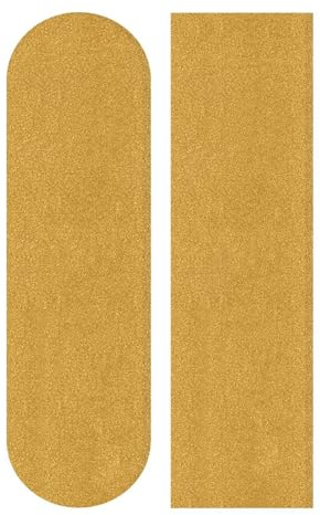 Honey Gold Grip Tape Skateboard Skate Board Grip Tape Non Slip for Stairs Outdoor 1 Sheet 33.1x9.1in