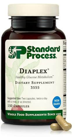 Standard Process Diaplex, Pancreas & Gallbladder Support, 150 Capsules