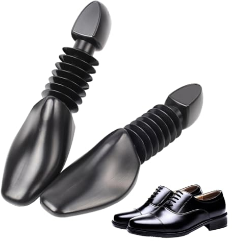 Lot de 2 embauchoirs télescopiques à ressort pliables pour cadre de bottes - Tendeur de bottes pour voyage, vie quotidienne (noir), Noir , Refer to