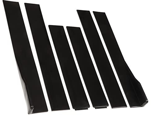 Minigonne Laterali per Auto, 2,2 M, Pannello Oscillante Nero Lucido, Splitter, Estensioni e Diffusori per un Migliore Aspetto del veicolo.