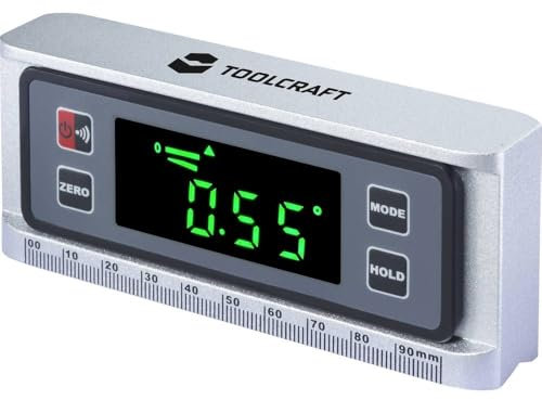 TOOLCRAFT TO-9616512 Digitaler Winkelmesser 360 °