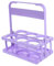 Beer Rack Hand Basket Cooler Holder with Bottle Opener Tube Drinking Alcohol Rack Bar Beer Bottle Rack Soda Drinks Holder Small Beer Cooler Crate Flask Hydro Car Plastic Purple