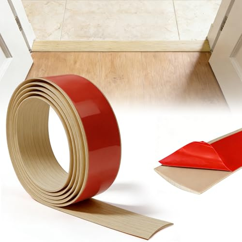 Tapajuntas Suelo Adhesivo, Perfil de Transición para Suelo 2M x 5CM