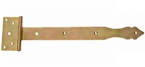 CERNIERA A CROCE T di cerniere T fasce di arrotolato 350 mm Mezza schwere Giallo zincato