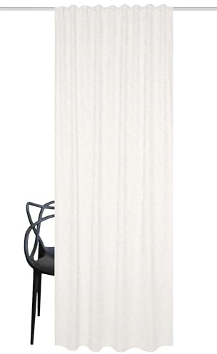 HOME WOHNIDEEN Fertigschal Teddy, Farbe:wollweiß, Größe:245 x 135 cm, Anzahl:1x